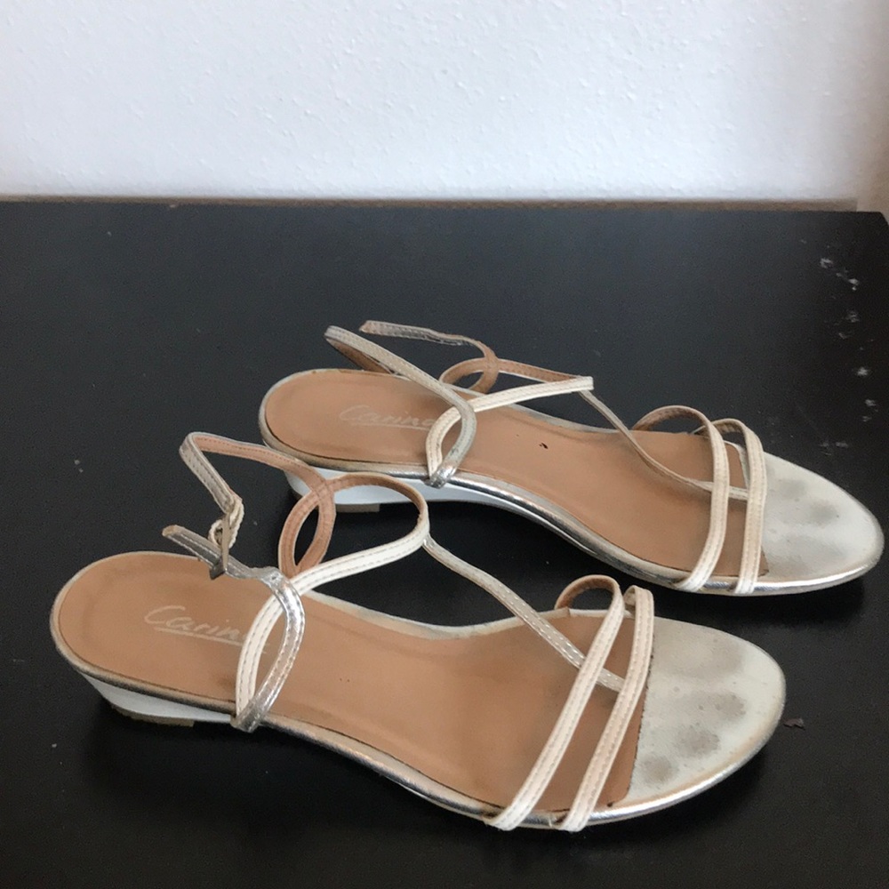 Sliver sandals